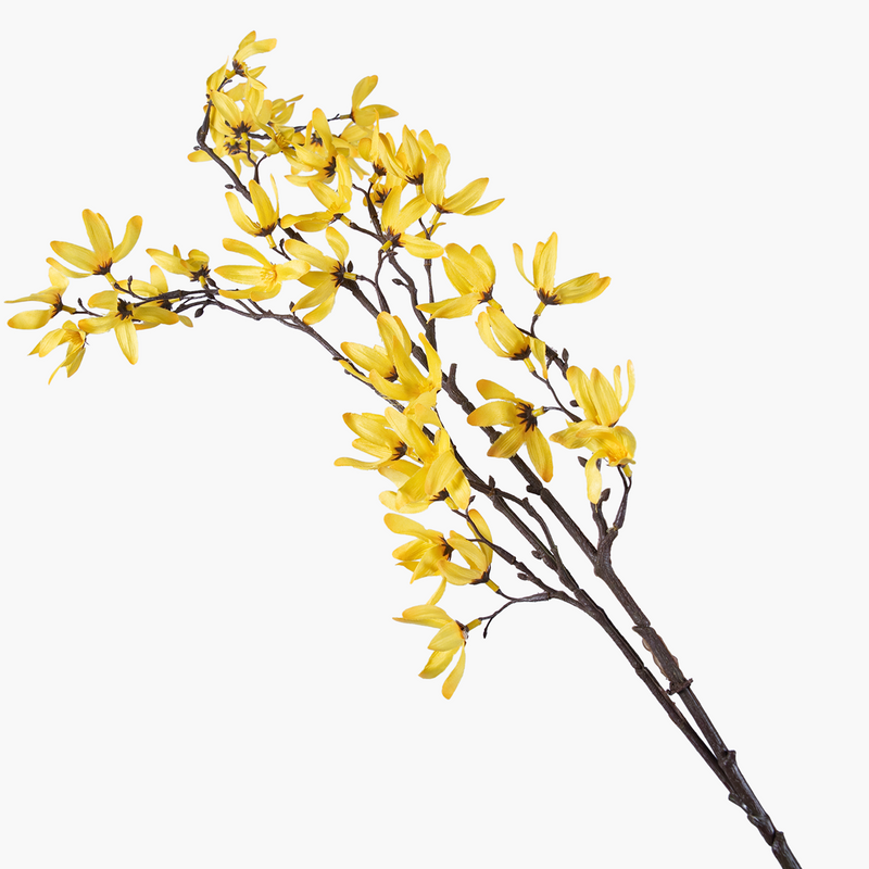 Kış Yasemini Dal Koyu Sarı 110cm
