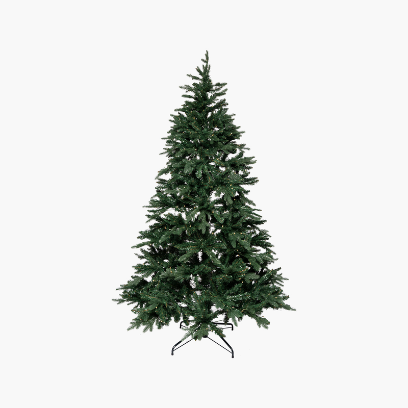 JC Yeşil Çam Ağacı 210cm (Kendinden Led'li)