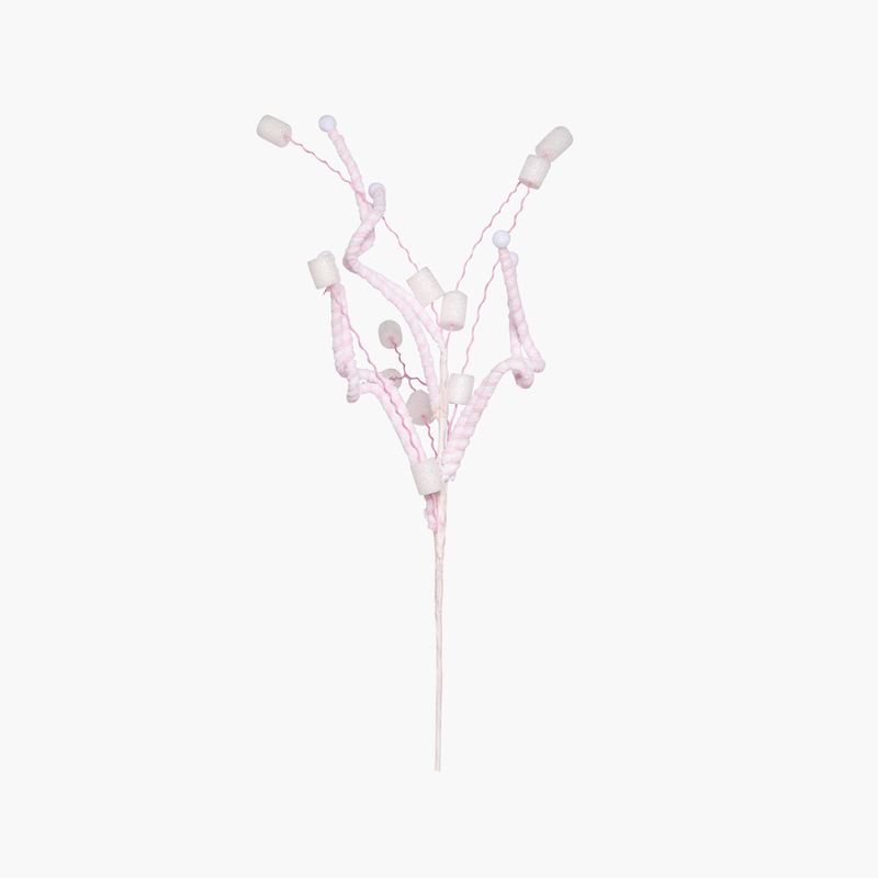 JC HAPPY SUGAR Pembe, Beyaz Marshmallows Dal 71cm