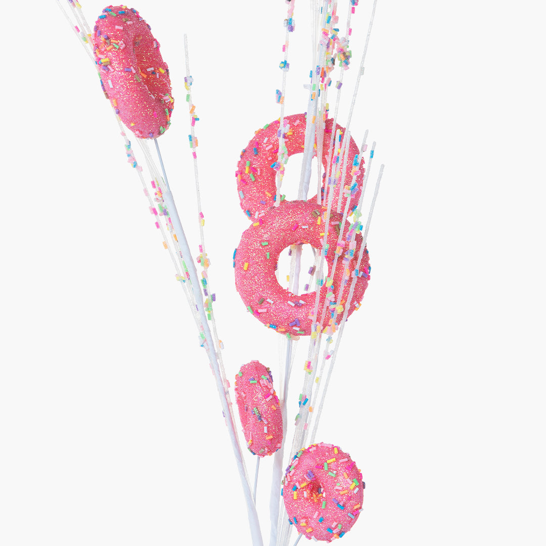 JC HAPPY SUGAR Pink Donut Branch 93cm