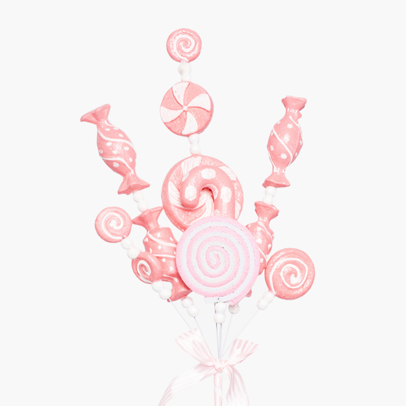 JC HAPPY SUGAR Pembe Şekerli Dal 71cm
