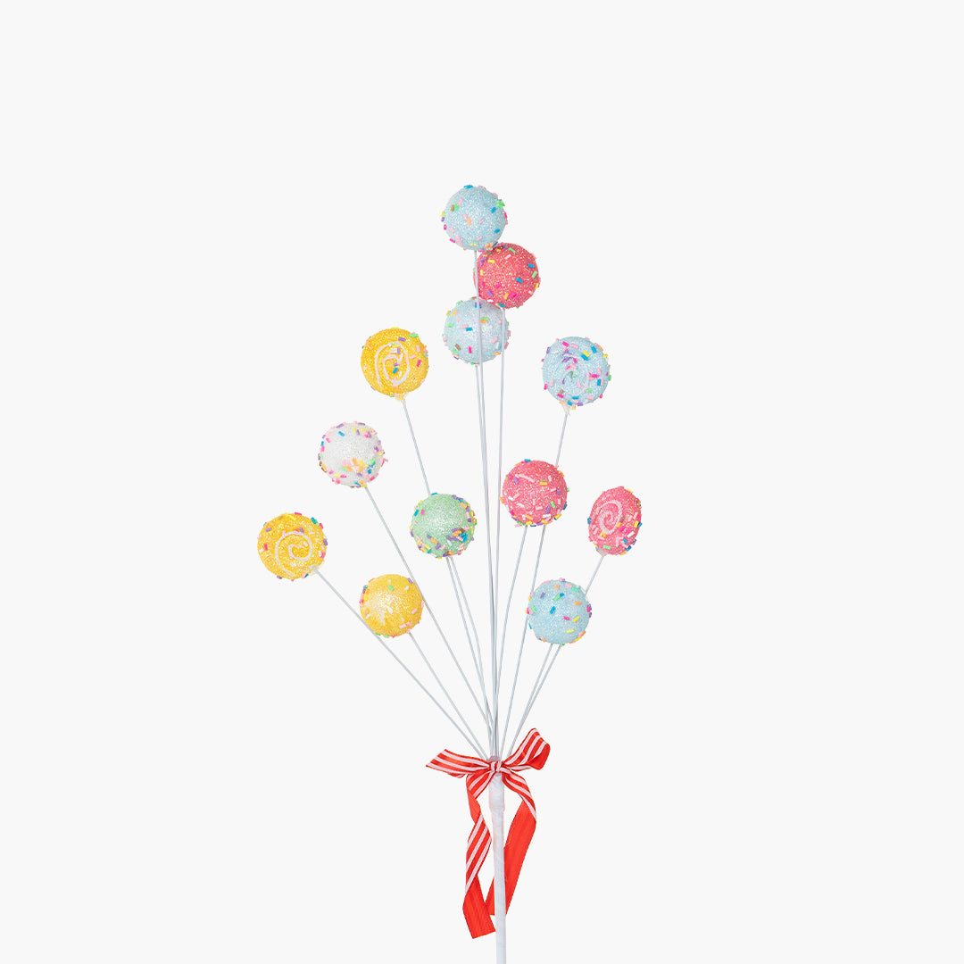 JC HAPPY SUGAR 5 Color Sugared Branch 61cm