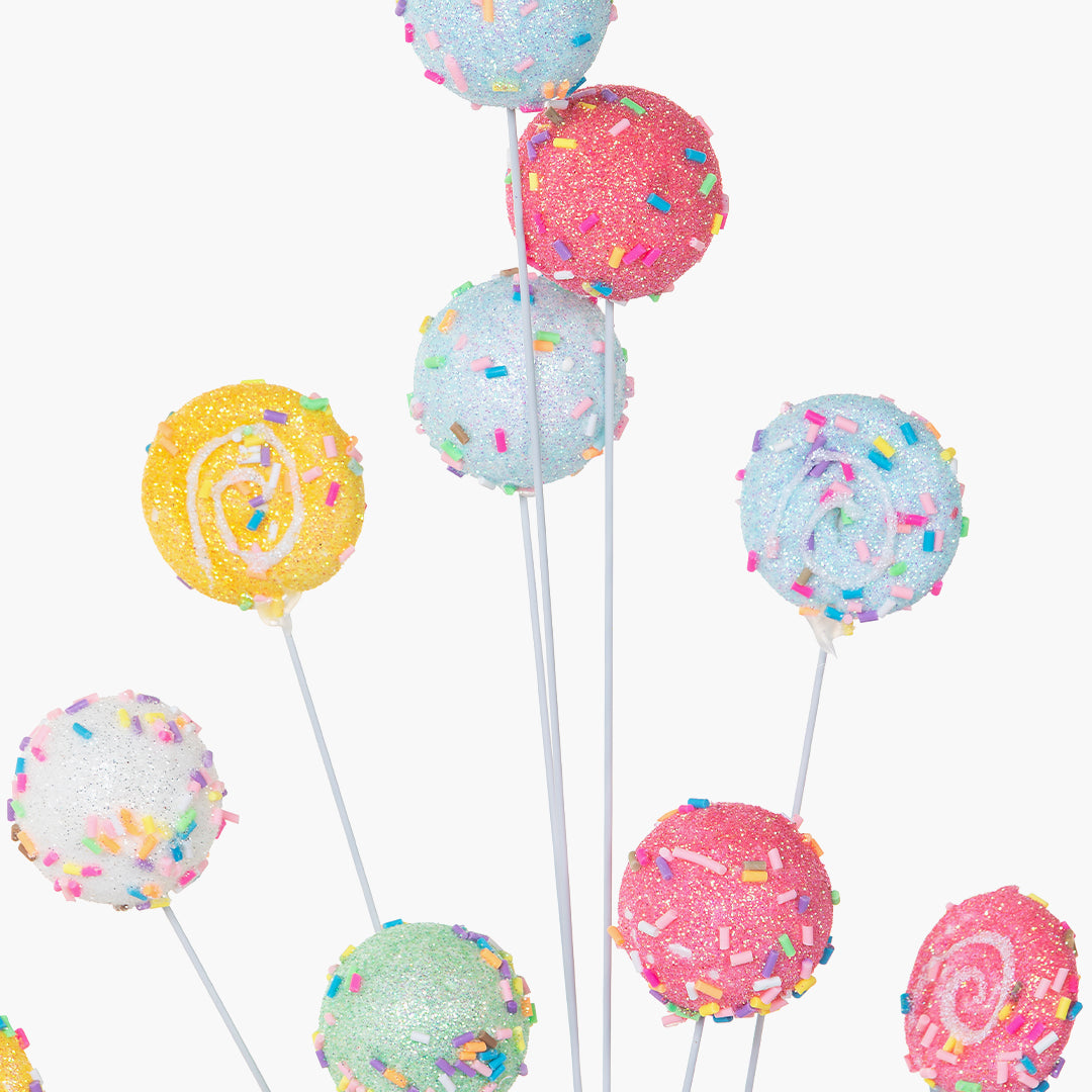 JC HAPPY SUGAR 5 Color Sugared Branch 61cm