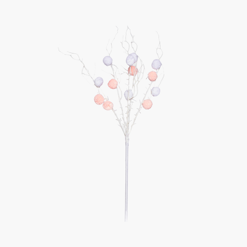 JC HAPPY SUGAR Pembe, Beyaz Cotton Dal 78cm