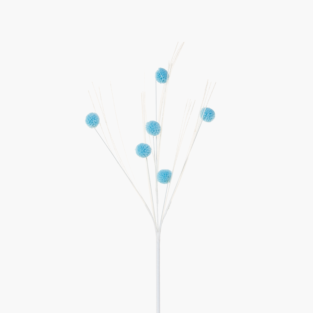 JC HAPPY SUGAR Blue Cotton Branch 74cm