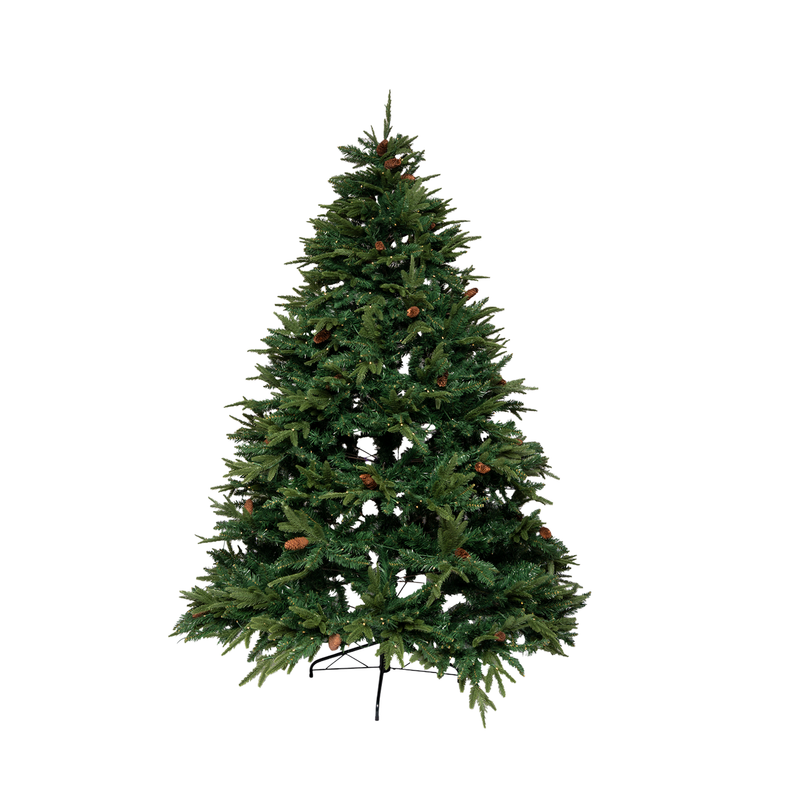 JC Kozalaklı Yılbaşı Ağacı 210cm (Kendinden Led'li)