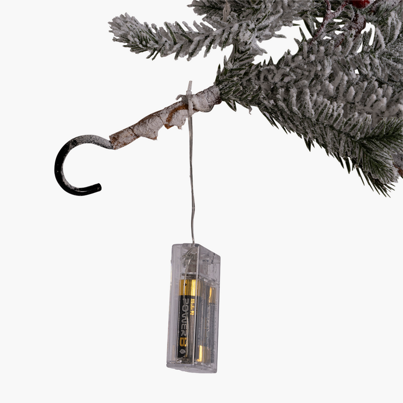 JC Karlı Garland 180cm (Kendinden Led'li)