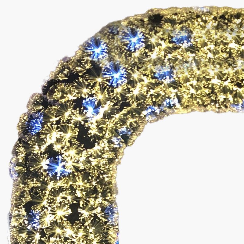 JC Uzun Dekor Garland  300cm L  (Kendinden Led'li)