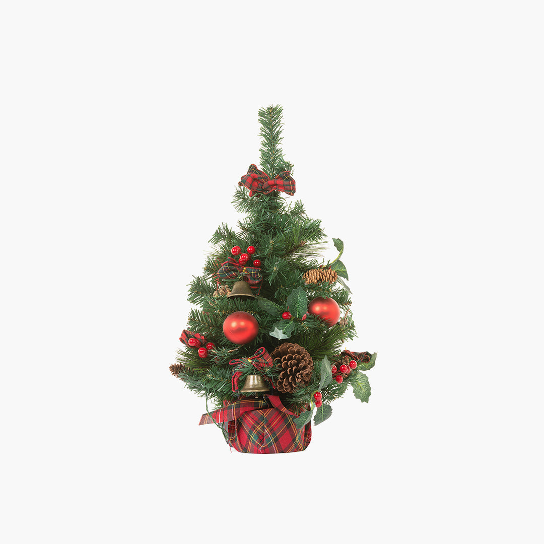 JC Self-Decorated Christmas Tree Gift Basket 60cm (with Integrated LED Lighting)